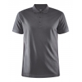 Craft Sport Polo Core Unify (functional recycled polyester) granite grey Men